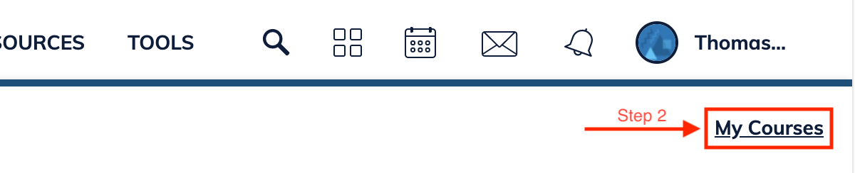 Schoology Self-Paced Started Courses Step 2